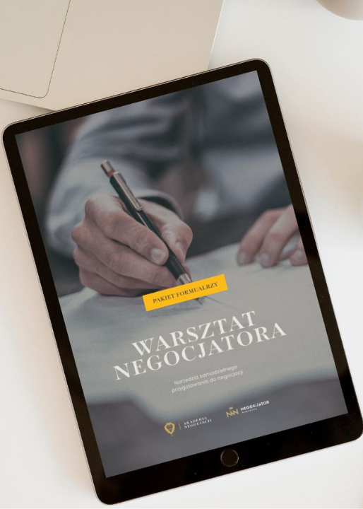 Książka Ebook Warsztat Negocjatora Narzędzia do Samodzielnego Przygotowania do Negocjacji